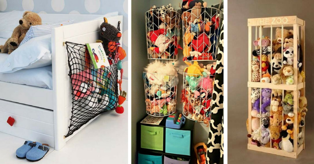 gdzie schować pluszaki dziecka