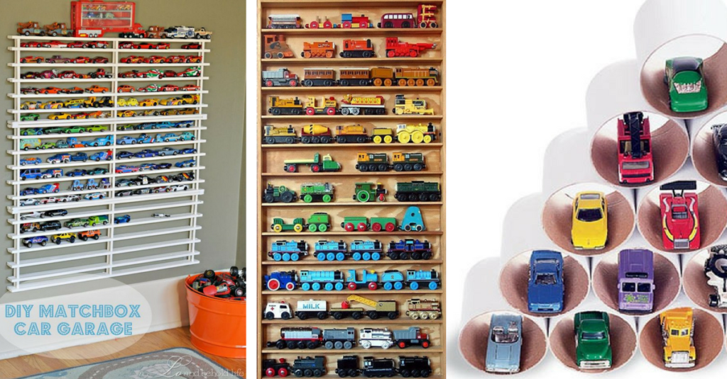 półki na samochody dziecka